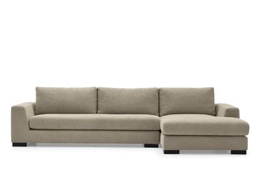 Divano in tessuto con penisola a 3 posti SIERRA Calligaris