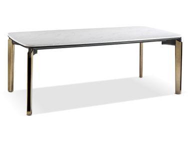 Rectangular marble table MIRAGE 36 Cantori
