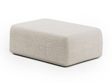Pouf imbottito rettangolare in tessuto CLOUD Capital Collection