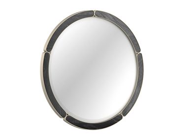 Specchio rotondo da parete con cornice CABOCHON Caracole