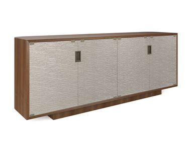 Walnut sideboard with doors DRIFT Caracole