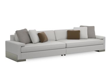 Sofá 4 lugares modular de tecido I'M SHELF-ISH Caracole