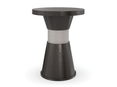 Round ash high side table PERISCOPE Caracole