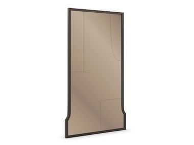Specchio rettangolare in legno da parete con cornice PIECES OF ME Caracole