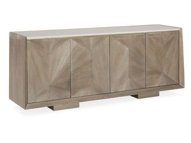 Ash sideboard with doors POINT OF VIEW Caracole