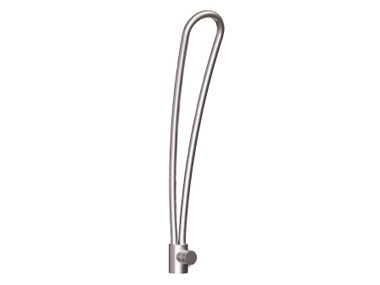 Wall-mounted steel outdoor shower CRUNA Carimali