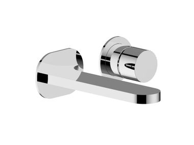 Single handle wall-mounted washbasin mixer QTIME 0-QTM2701EST-CR Carimali