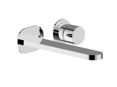 Wall-mounted single handle washbasin mixer QTIME 0-QTM2702EST-CR Carimali