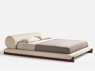 Letto imbottito matrimoniale in tessuto MAKI Carpanese Home