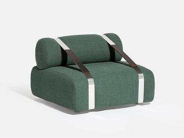 Fabric armchair with armrests MEG P Carpanese Home