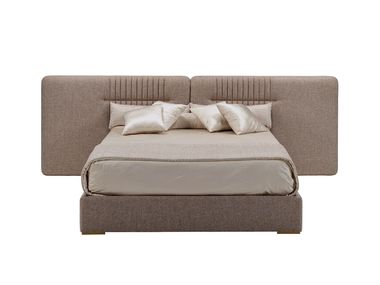 Doppelbett aus Stoff mit Polsterkopfteil LOREN Casa Magna