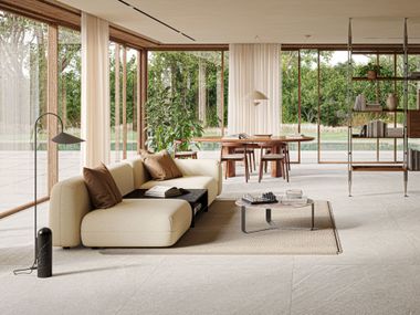 Indoor/outdoor Rectified porcelain stoneware wall/floor tiles SAXUM Casalgrande Padana