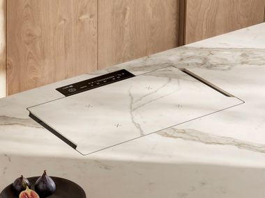 Unterbau- Induktionskochfeld aus Feinsteinzeug SILENT Casalgrande Padana