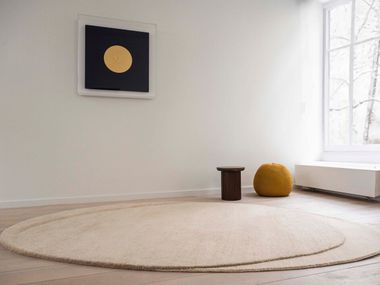 Handmade wool rug KEI Casalis