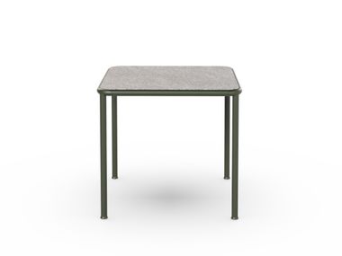 Square granite garden table CAMPUS Case