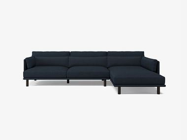 Sofá de tecido com chaise-longues LINN Case