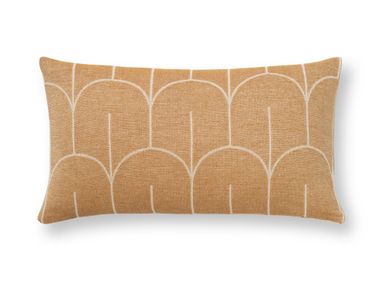 Cuscino rettangolare in cotone a motivi geometrici SCALES Case