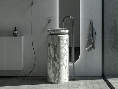 Freestanding marble washbasin DISCÓBOLO Cassica Baths