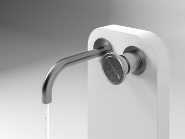 Wall-mounted stainless steel washbasin tap FONT B Cassica Baths