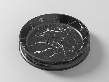 Countertop round marble washbasin HAT Cassica Baths