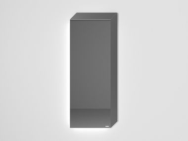 Rectangular bathroom mirror with integrated lighting PERSPECTIVE Cassica Baths