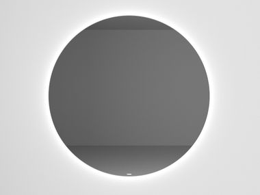 Round wall-mounted bathroom mirror with integrated lighting ROUND Cassica Baths