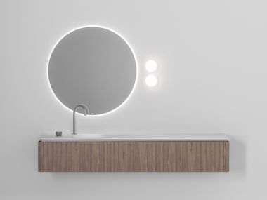 Wall-mounted wooden vanity unit VOLANI Cassica Baths