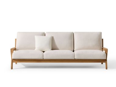 Divano da giardino in tessuto a 3 posti ELORO Cassina