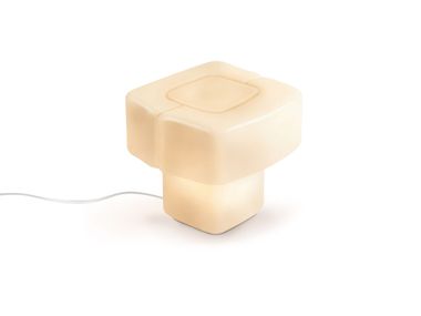 Blown glass table lamp FLUID JOINERY LIGHT Cassina