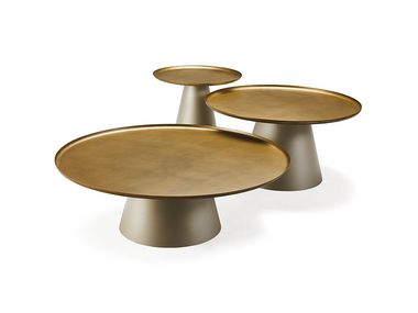 Round metal coffee table AMERIGO Cattelan Italia