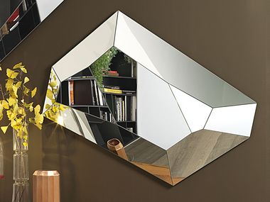 Wall-mounted mirror DIAMOND Cattelan Italia