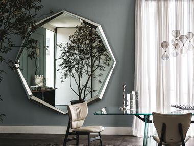 Specchio ottagonale da parete EMERALD MAGNUM Cattelan Italia