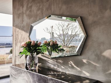 Specchio ottagonale da parete EMERALD Cattelan Italia