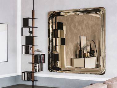 Square wall-mounted mirror GLENN MAGNUM Cattelan Italia
