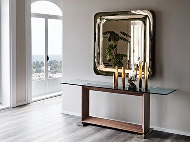 Wall-mounted square mirror GLENN Cattelan Italia