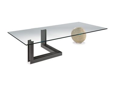 Rectangular low crystal coffee table LEVANTE Cattelan Italia