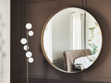 Specchio rotondo con cornice da parete WISH MAGNUM Cattelan Italia