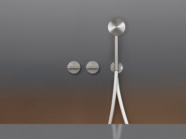 Gruppo 2 miscelatori progressivi a parete per vasca/doccia BAR 39 Y Ceadesign