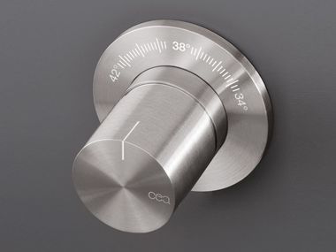 Wall-mounted stainless steel remote control tap CARTESIO TRM26 Ceadesign