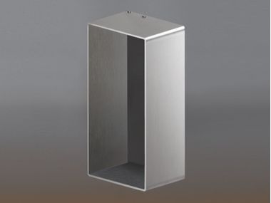 Stainless steel bathroom wall shelf DUET 104 Ceadesign