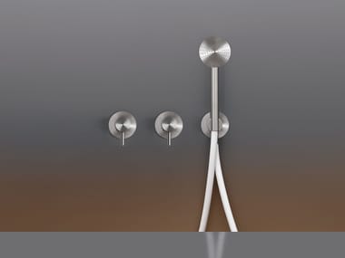 Ceadesign, GASTONE 25 Y Gruppo 2 miscelatori a parete per vasca/doccia con doccetta