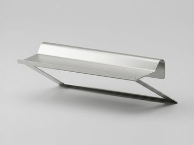 Stainless steel bathroom wall shelf HOOK 53 Ceadesign