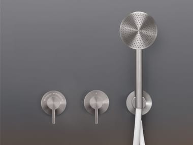 Ceadesign, INNOVO 141H Miscelatore per doccia termostatico a 3 fori in acciaio inox con deviatore