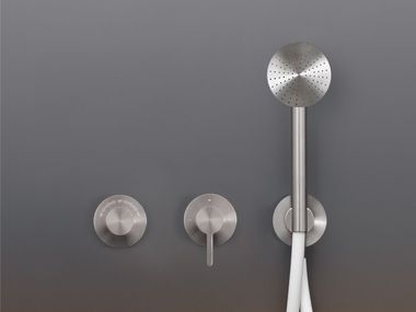 Contemporary style 3 hole 3 hole wall-mounted stainless steel shower mixer INNOVO INV51Y Ceadesign