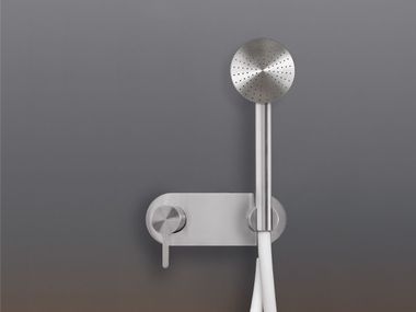 Contemporary style wall-mounted stainless steel shower mixer with hand shower with hand shower INNOVO INV52Y Ceadesign