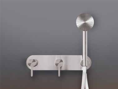 Contemporary style wall-mounted stainless steel shower mixer with hand shower with hand shower INNOVO INV53Y Ceadesign