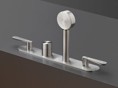 Gruppo miscelatore termostatico bordo vasca con doccetta LUTEZIA 94 Ceadesign