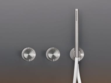 Ceadesign, MILO360 160 Miscelatore per vasca termostatico monocomando in acciaio inox con deviatore