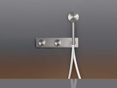 Ceadesign, MILO360 161Y Miscelatore per vasca termostatico monocomando in acciaio inox con doccetta