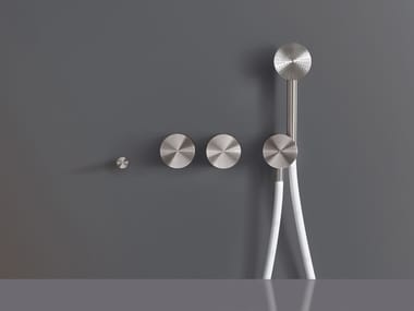 Gruppo 2 miscelatori idroprogressivi vasca con doccino OPUS 25Y Ceadesign